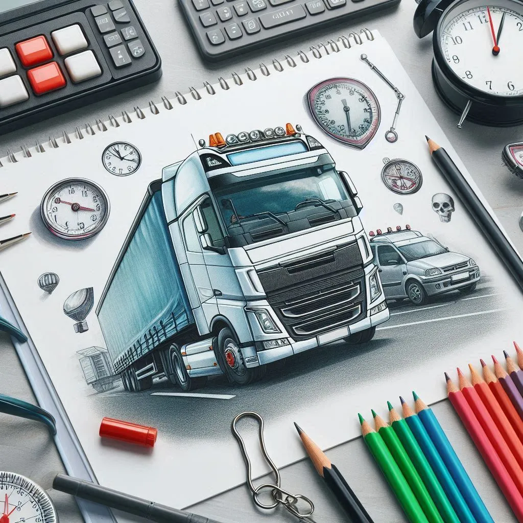 Praktische LKW-Ausbildung für angehende Fahrlehrer der Klasse CE